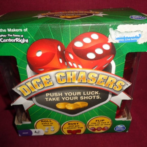 Dice Chasers Roll, Bust Or Flip Game By Spin Master, New In Box Sealed - Picture 1 of 5